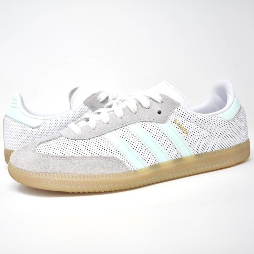 adidas White and Gray Athletic Shoes